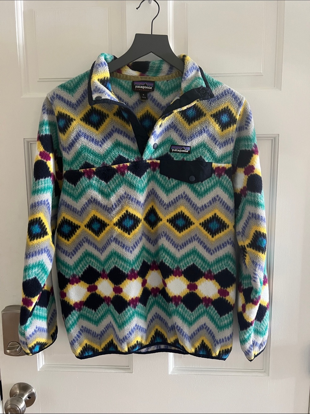 Patagonia Women's Lightweight Synchilla® Snap-T Pullover M
